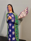 Oaxacan Wood Carving C Perez  Angel Mexico Folk Art Alebrije Mexico 11 25 h