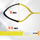 Polyester Lift Sling Web Straps 1 In X 8 Ft 4000 Lbs Wll 2-pack    
