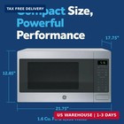 Countertop Microwave Oven  1150 Watt  1 6 Cu  Ft   Stainless Steel
