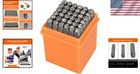 Professional 37pcs  Steel Metal Stamping Tool Set 1 8    3mm steel Number And L   
