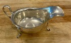 Sterling Silver Sauce Boat 3 Footed Sheffield 1932 Pinder Vines   Co 4 7 Oz