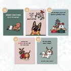Christmas Cards  Dog Holiday Card Box Set Pack  Assorted Quality Xmas Greetin   