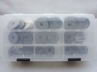 Assorted Stainless Steel Fender Washers Set Fastener Kit - Various Sizes