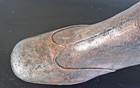 Vintage Industrial Copper   Metal Boot Mold 17  Tall Size 9