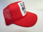 Vintage St  Croix Meadows Greyhound Racing Park  Hat Red Snapback Mesh Unused