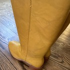 New In Box Frye Women   s Camryn Campus Style Boots Size 10 Banana Leather Tall