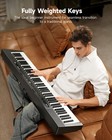      Donner Dep-16 Digital Piano Keyboard 88 Full Weighted Keys With Sustain Pedal