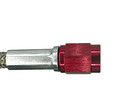 3an Nitrous Oxide fuel Line 6 Ft Stainless Steel Braided Red Ends