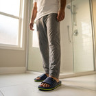 Men s Eva Slippers Non Slip Soft Lightweight Indoor Home Bathroom Shoes Open Toe