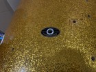 Slingerland 50s Vintage 22    Bass Drum Shell W  Badge Factory Gold Sparkle