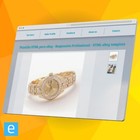 Html Ebay Template - Responsive Professional - Blue - Mobile Optimized   Editor