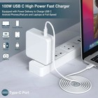 100w Universal Charger Portable Usb C Laptop Adapter 96w Ac Adapter Computer