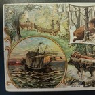 Arbuckles Coffee Victorian Trade Card    9 Maine 1892 Pictorial History Series