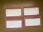 Benham Tree   Leaf  Silk Covers Set Of 4 Millennium Colection Fdc s