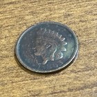 1863 Patriotic Civil War Token Not One Cent Indian Head