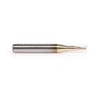 Amana Tool Hss1714-z Cnc Spiral O Single Flute 1 8  Cnc Upcut Bit Zrn Coated
