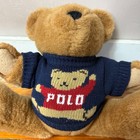 Vintage Polo Ralph Lauren Stuffed Plush Animal Teddy Bear 90s