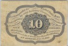 10 Cent Fractional Currency 1862-1863 Note