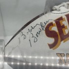 Bobby Bowden Signed Fsu Florida State 1993 National Champions Football Display 