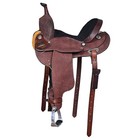 Zi Comfytack Western Horse Barrel Racing Trail Pleasure American Leather Saddle