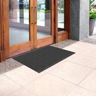 Floor Mat Polyester Rubber Backed Door Mat Non-slip Entryway 3  X 4  Rectangle