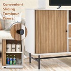 59 Buffet Cabinet Sliding Doors Drawers Side Cabinets Tv Stand Credenza