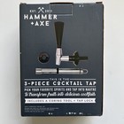 3 Piece Cocktail Tap Hammer   Axe