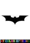 Decal Vinyl Truck Car Sticker - Dc Comics Batman Dark Knight Logo