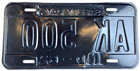 Vintage Indiana 1962 Auto License Plate Ak 500 Garage Man Cave Pub Wall Decor