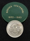 Southern Rhodesia Crown 1953  Original Lustrous Unc   Bu With Capsule  G8