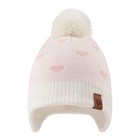 Knitted Baby Hat Scarf Set Winter Warm Boys Girls Beanie Fleece Lining Toddler