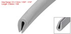Edge Trim Grey U Channel Edge Protector Fits 1 64 - 1 16 edge 10 Feet Length