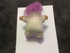 Russ Troll Doll Lamb Costume Purple Hair Soft Body 8  Vintage 