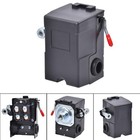 Single Port 95-125 Psi Air Compressor Pressure Switch Control 1 4  Npt 12a New