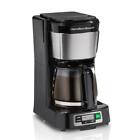 Programmable 5 Cup Coffee Maker Frontfill Design Auto Shut-off Easy Touch New