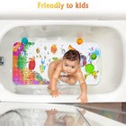 Baby Bath Mat For Tub For Kids 40 X 16 Inch Non Slip Cartoon Bath Tub Shower