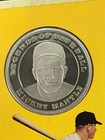 Mikey Mantle Hall Of Fame Legends Of Baseball 500 Hr Club  999 Silver Coin