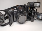 Lot Of 4 Vintage Cameras And  Accessories  untested 