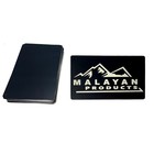 100 Black Anodized Aluminum Business Card Blanks Laser Engraving Sheet Metal 