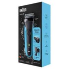 Braun Electric Razor For Men Series 3 Electric Foil Shaver Wet Dry Recharge 310s
