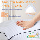 18 X 18 Throw Pillow Inserts Set Of 2 Decorative Sofa Couch Bed Cushions White