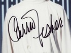Carrie Fisher Star Wars Princess Leia Autographed Signed 8x10 Photo Amco Coa