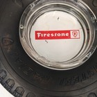 Vintage Firestone Tire Transteel Radial Ashtray 6 5 