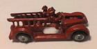 Vintage  Arcade Cast Iron Fire Truck With Ladder 