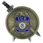 El6-017 Ice Agent Ero Enforcement Dro Detention Removal Shield With Removable Sw
