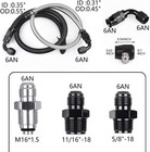 25inch An6 Power Steering Pump Hose Kit Compatible With Chevy C10 Connects Gm Ty