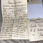 Antique Letter Correspondence With Ljubljana Slovenia Postmark   Floral Trinket