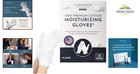 4 Pairs Cotton Gloves For Overnight Moisturizing Relief   Dry Skin Care