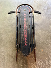 1930   s Skippy Sno Plane Sled Machine Age Art Deco