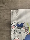 Vintage Disney 102 Dalmatians Odd Ball   Patch Cotton Twin Flat  Sheet Rare